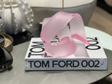 Hot Pink Acrylic Sculpture