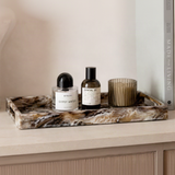 Swirled Handled Rectangle Tray