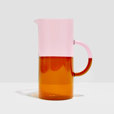 Pink & Amber Two Tone Pitcher