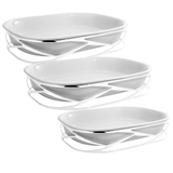 Stainless Steel Porcelain Serving Dishes