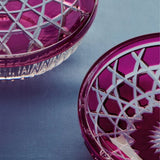Royal Clear Crystal Small Footed Bow