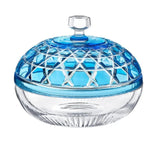 Royal Sky Blue Crystal Small Box