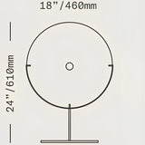 Pool Object Medium - Light Beige, Dark Oxidized