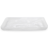 Swirled Rectangular Large Serving Tray