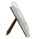 White Raw Stone Frame