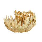 Plume Bowl Brass