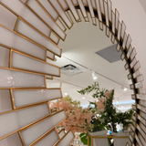White Tile Mirror