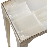 Selenite Console Table