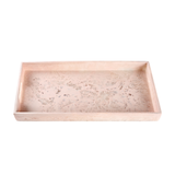 Swirled Handled Rectangle Tray
