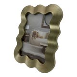 Gold Wavy Photo Frame