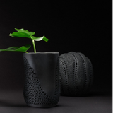 Moonrise Vase Matte Black