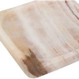Pink Onyx Tray