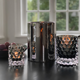 Hurricane Lamp Boule Sage Vase