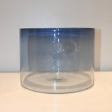 Steel Ombre Dimple Vase XL Wide