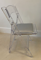 Lucite Chairs chivari
