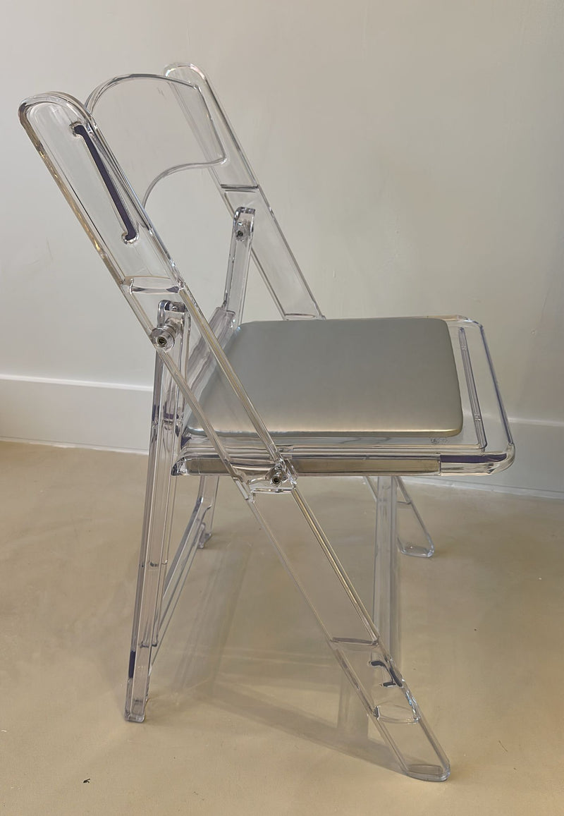 Lucite Chairs chivari
