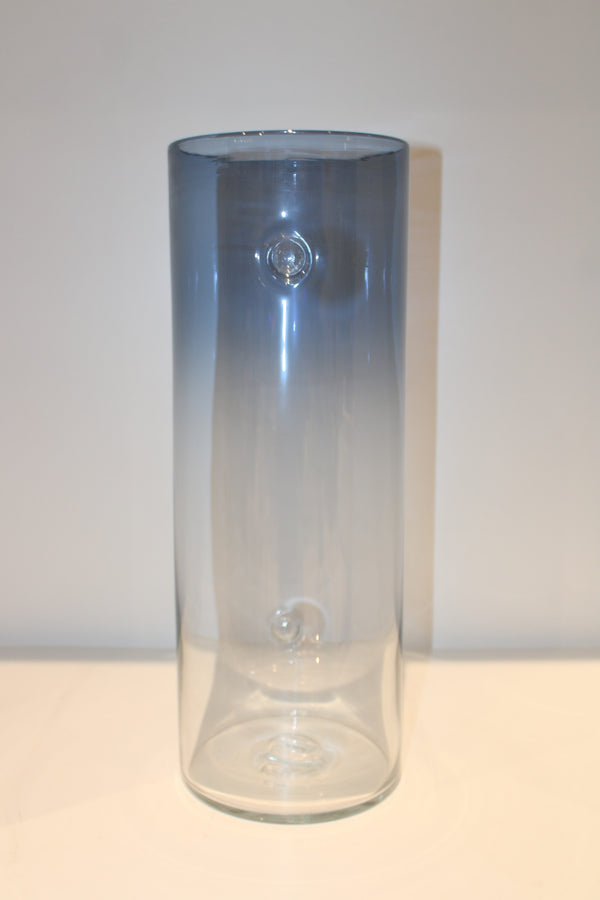 Dimple Vase XL Tall- Steel Blue