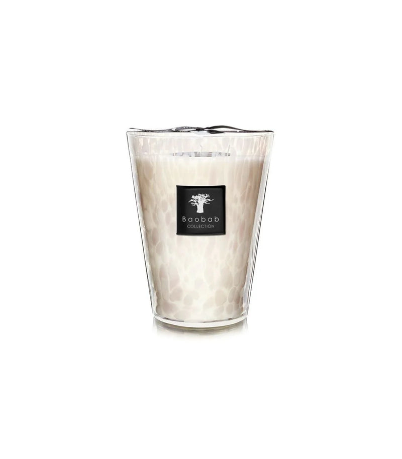Scented Candle White Pearl Medium