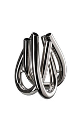 Triu Vase Silver
