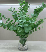 Eucalyptus In Water Centerpiece