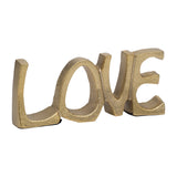 Gold Love Sign