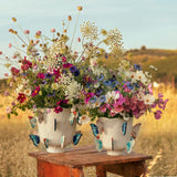 Cloudy Butterflies Vases