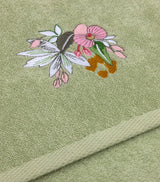 ORCHIDEE Embroidered Guest Towel – Cotton Modal