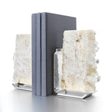 Fim Bookends Crystal Quartz