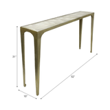Selenite Console Table