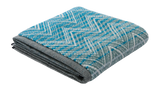 STONE HAND TOWEL Petrol Multicolor