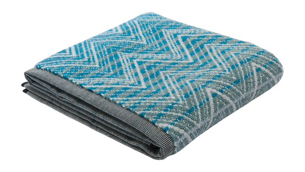 STONE HAND TOWEL Petrol Multicolor