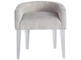 Love Joy Bliss Vanity Chair – Champagne Upholstery & Acrylic Legs