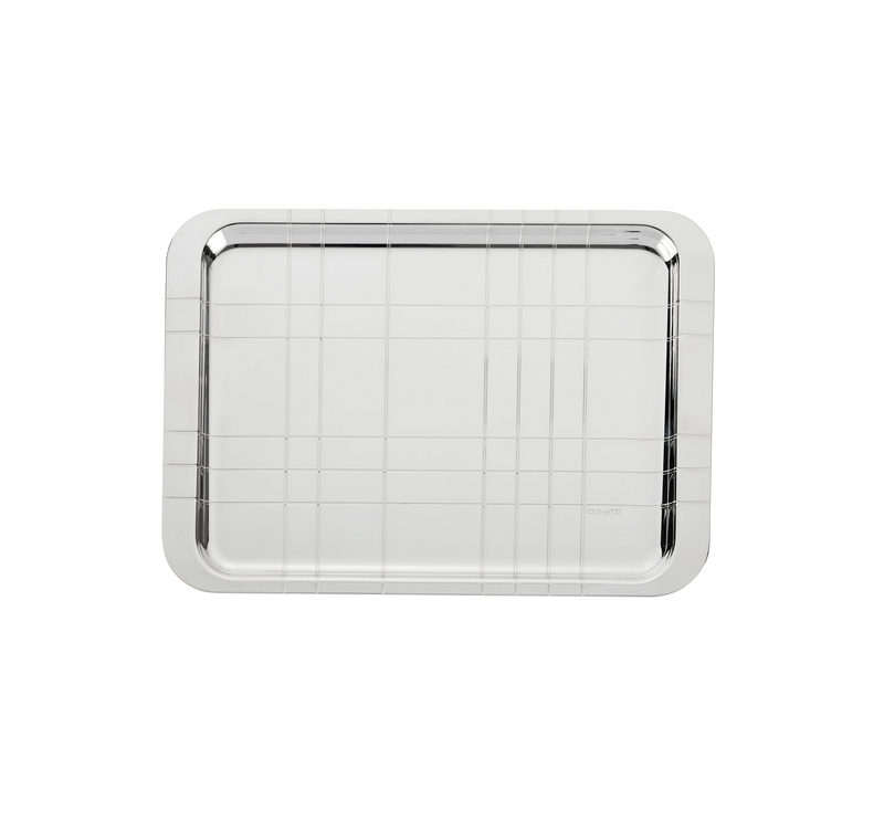 Graphik Silver-plated Rectangular Tray
