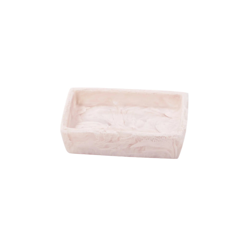Blush soap dish