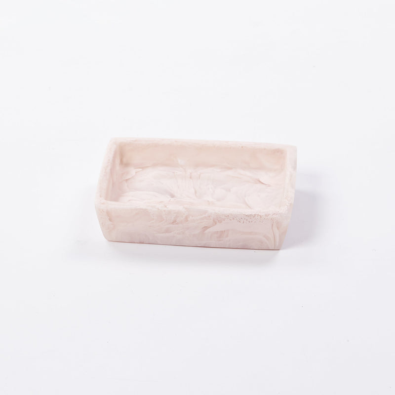 Blush soap dish