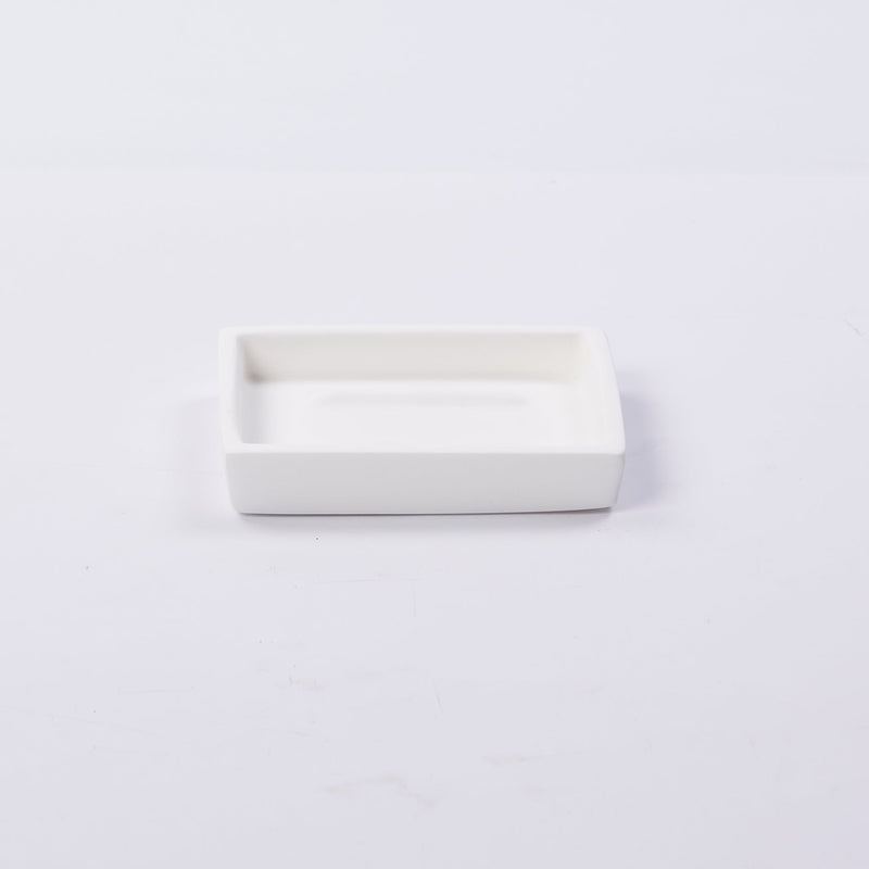 SOLID WHITE Soap Dish