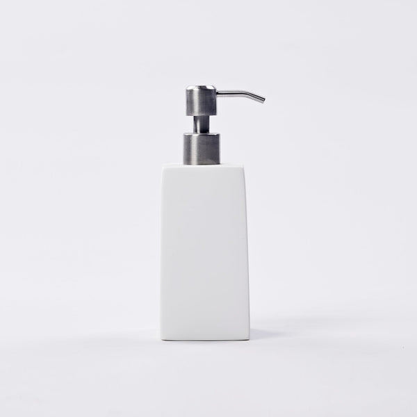 SOLID WHITE Small Square Dispenser