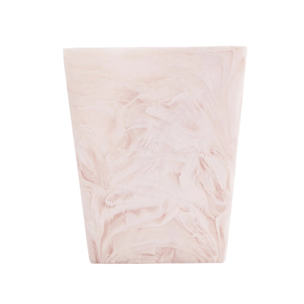 Blush Square wastebasket