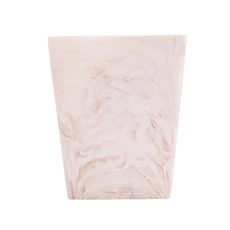 Blush Square wastebasket