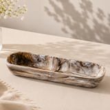 Boat Bowl Large - Mocha Swirl