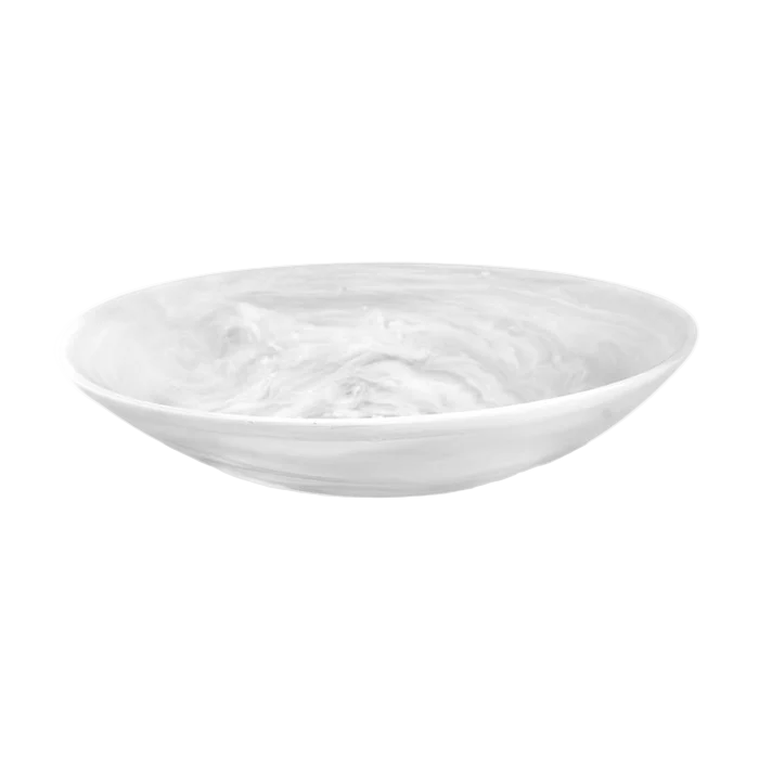 White Swirl Everyday Large Bowl