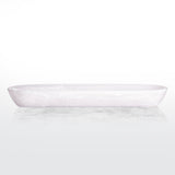 White Swirl Boat Bowl XL Long