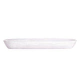 White Swirl Boat Bowl XL Long