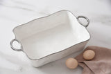 11" X 9" Rectangular Baking Dish - SILVER