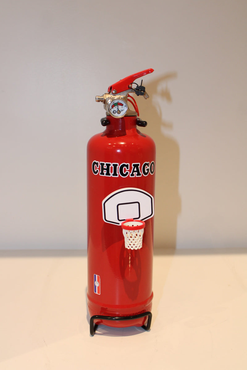 Chicago Bulls Fire Extinguisher