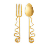 Spirale Serving Fork & Spoon
