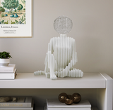 Aoraki Statuary W/ Crystal Sphere