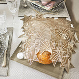 Challah Cover Magen David Taupe
