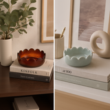 Small Fleur Oval Bowl