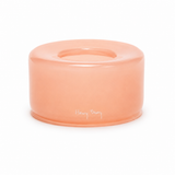 Peach Decorative Glass Accent S6